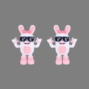 boppin bunny plush 2pcs