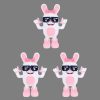 boppin bunny plush 3pcs